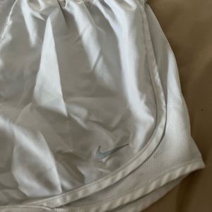 White Nike Shorts